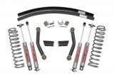 ✔Комплект підвіски Rough Country Lift Kit Pro для Jeep Cherokee XJ ліфт 3 купити в Bezdor4x4.